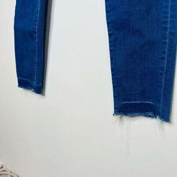 FRAME Le High Skinny Jeans Raw Hem Sz 29 - Picture 2 of 11